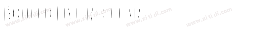 Boheld Five Regular字体转换 Boheld Five Regular字体转换